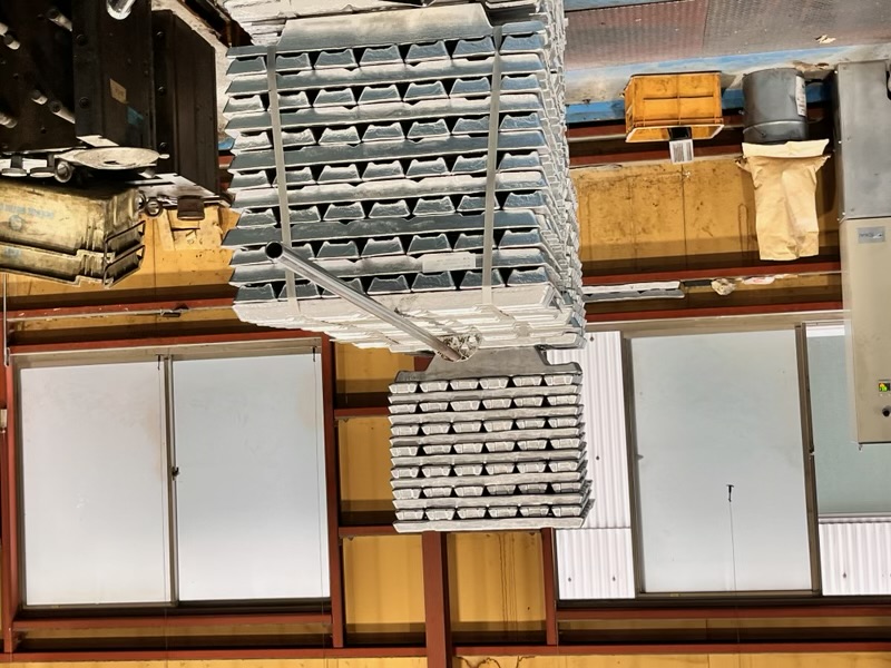 アルミインゴットの図